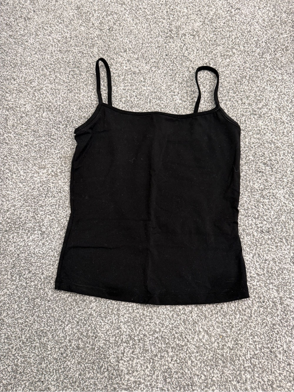 Garage Black Slim Strap Women's Cami